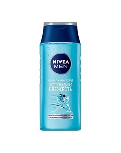 Men Шампунь Fresh Freeze для нормальных и жирных волос 400мл Nivea