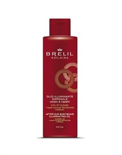 Brelil Solaire Масло для волос и тела после пребывания на солнце для сияющего эффекта 150мл Brelil professional