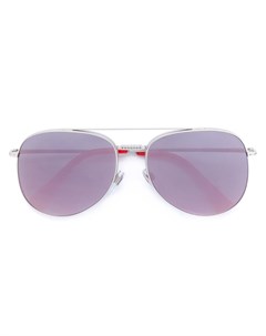 Солнцезащитные очки в стилистике авиаторы Valentino eyewear