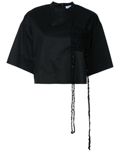 Блузка с контрастным карманом Irene