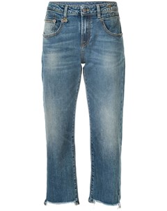 Укороченные джинсы прямого кроя R13