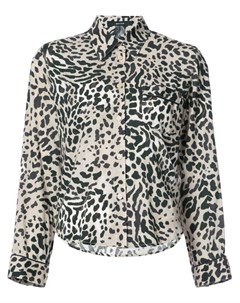 Рубашка с леопардовым принтом Smythe