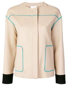 Куртка с контрастной строчкой Agnona