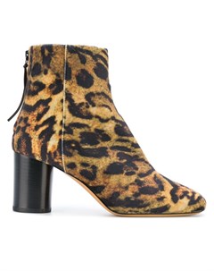 Ботинки с леопардовым принтом Isabel marant