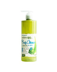 Очищающий гель Aloe Vera 95 Soothing Body Cleanser White organia