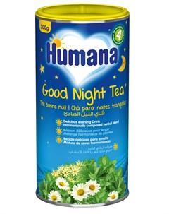 Чай детский Спокойной ночи травяной 200гр Humana