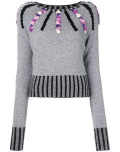 Кашемировый свитер Margot с декором Olympia le-tan