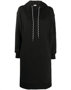 Платье худи с вышитым логотипом Moncler