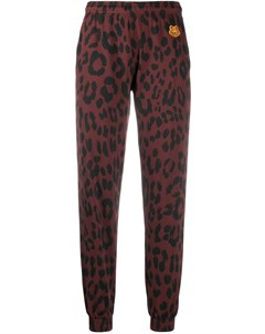 Спортивные брюки с леопардовым принтом Kenzo