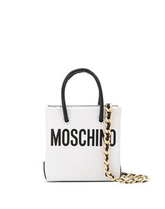 Мини сумка через плечо с логотипом Moschino