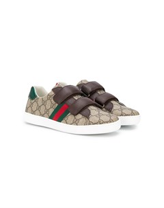 Кроссовки с узором GG Gucci kids