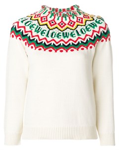 Жаккардовый свитер Loewe