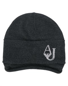 Трикотажная шапка с логотипом Armani jeans