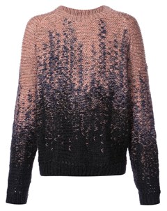 Двухцветный свитер с круглым вырезом Lemaire