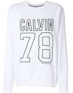 Спортивный пуловер с логотипом Calvin klein jeans