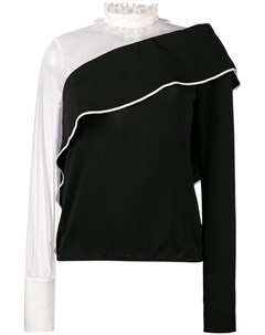 Асимметричная блузка с длинными рукавами Adeam