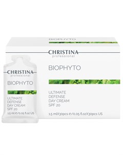 Крем дневной Абсолютная защита SPF 20 в индивидуальном саше Bio Phyto Ultimate Defense Day Cream SPF Christina