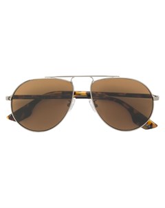Солнцезащитные очки авиаторы в черепаховой оправе Mcq by alexander mcqueen eyewear