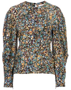 Блузка с цветочным рисунком Victoria beckham