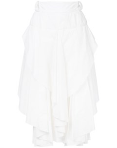 Асимметричная юбка с оборками Kitx