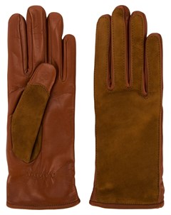 Водительские перчатки с контрастной отделкой Lanvin