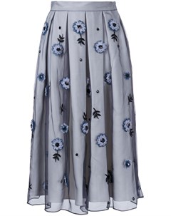 Декорированная юбка с плиссировкой Holly fulton