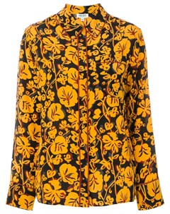 Рубашка с абстрактным лиственным узором Kenzo