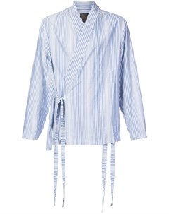 Полосатая куртка рубашка в стиле кимоно Siki im