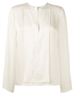 Блузка с разрезом спереди Maison rabih kayrouz