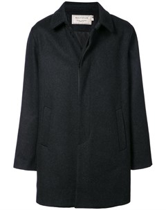 Однобортное пальто Maison kitsuné