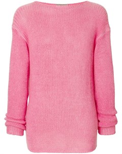 Вязаный свитер в стиле casual Ermanno scervino
