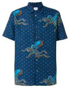 Рубашка Octopus с принтом и короткими рукавами Ps by paul smith