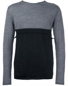 Пуловер дизайна колор блок Comme des garçons shirt