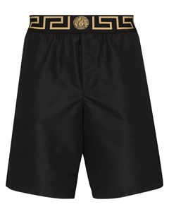 Плавки шорты с узором Greca Versace