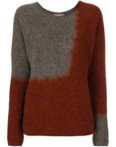 Двухцветный свитер Suzusan