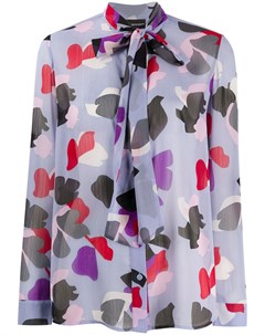 Блузка с абстрактным принтом Emporio armani
