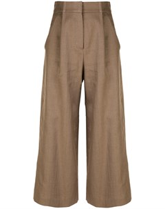 Укороченные брюки с завышенной талией Brunello cucinelli