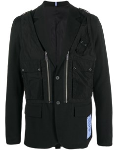 Пиджак с карманами карго Mcq