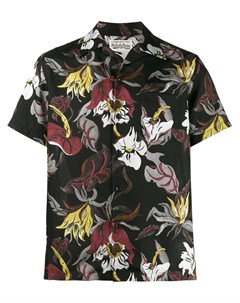 Рубашка в гавайском стиле с цветочным рисунком Wacko maria