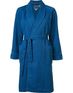 Пальто с шалевым воротником Blue blue japan