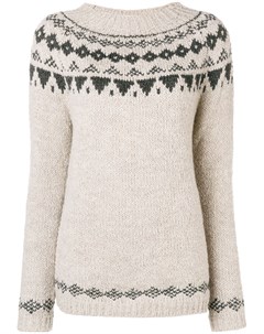 Вязаный свитер с геометрическим узором Woolrich