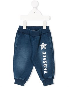 Спортивные брюки с логотипом Young versace