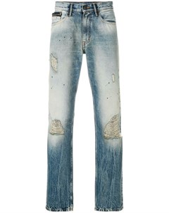 Джинсы прямого кроя с винтажным эффектом Ck jeans