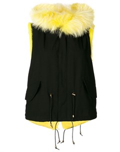 Пальто мини с капюшоном Furs 66