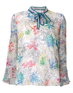 Блузка с цветочным принтом Peter pilotto