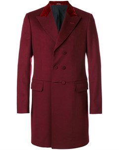 Двубортное пальто Alexander mcqueen
