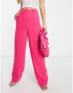 Розовые брюки с широкими штанинами Ivyrevel