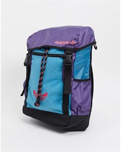 Рюкзак бирюзового и фиолетового цвета Adidas originals