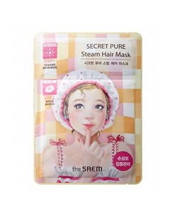 Маска паровая для поврежденных волос secret pure steam hair mask The saem