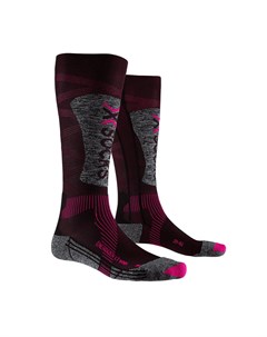 Термоноски женские X SOCKS Ski Energizer Lt 4 0 Black Fluo Pink Stone 2021 X-socks